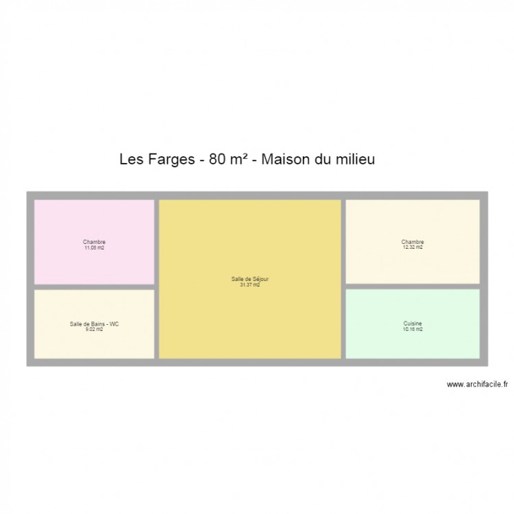 Farges. Plan de 0 pièce et 0 m2