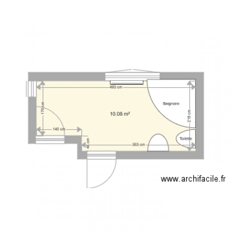 Salle de bain. Plan de 0 pièce et 0 m2