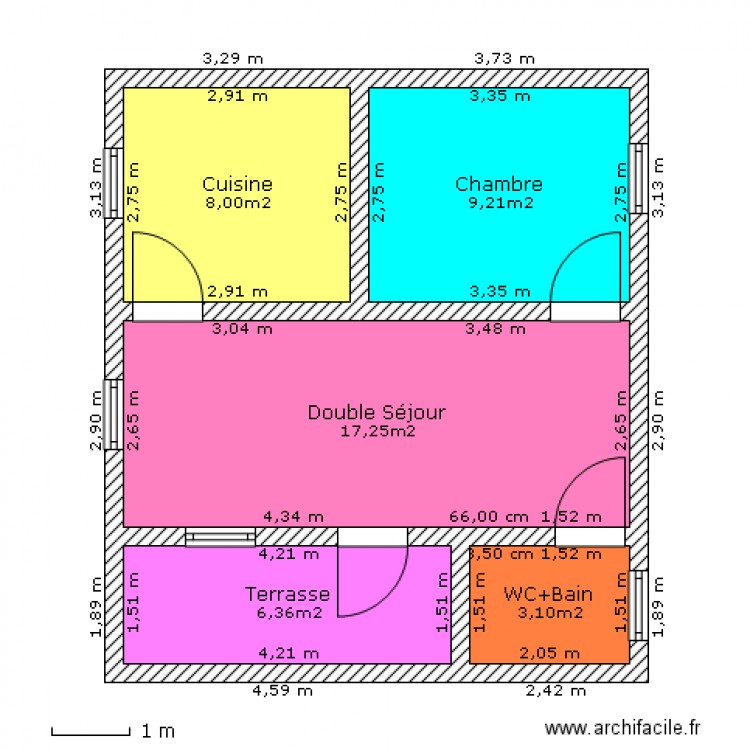 Annexe Gracias. Plan de 0 pièce et 0 m2