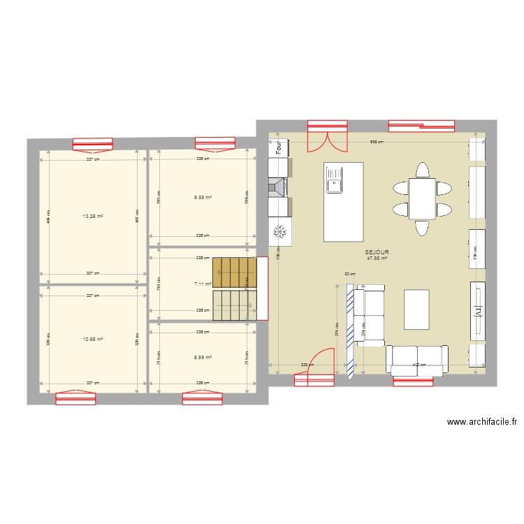 maison donna. Plan de 0 pièce et 0 m2