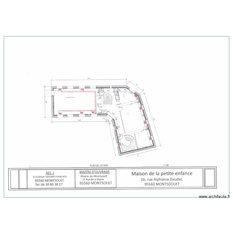 plan electrique etage. Plan de 0 pièce et 0 m2