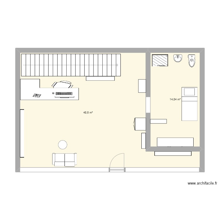 plan institut. Plan de 0 pièce et 0 m2