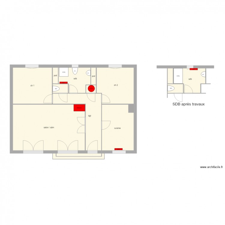 LHUILIER. Plan de 0 pièce et 0 m2