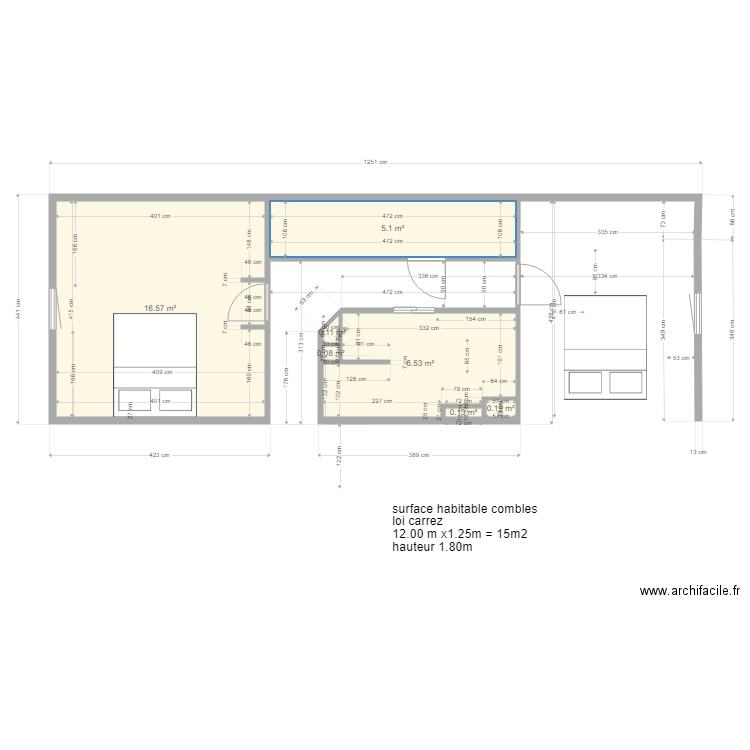 fresnes combles sdb 04032021. Plan de 0 pièce et 0 m2