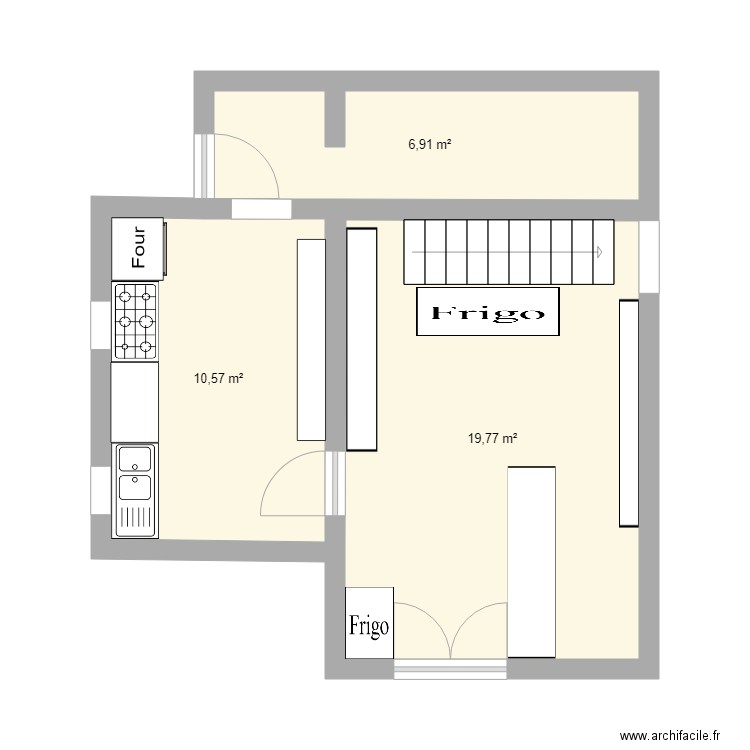 plan 1. Plan de 0 pièce et 0 m2