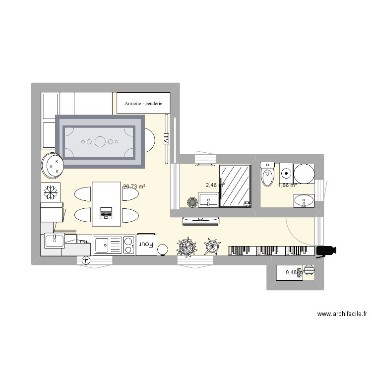 plan lycée. Plan de 0 pièce et 0 m2