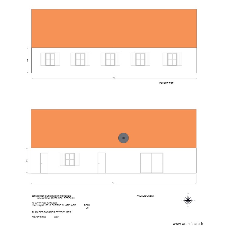 nord s. Plan de 0 pièce et 0 m2