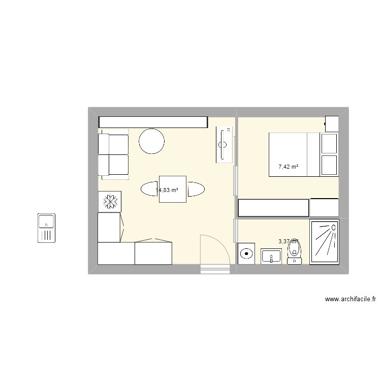 plans extension 210. Plan de 0 pièce et 0 m2