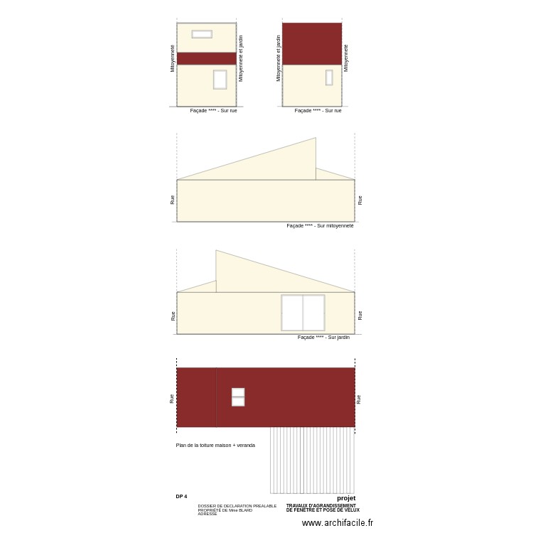 DP4 après v2. Plan de 0 pièce et 0 m2