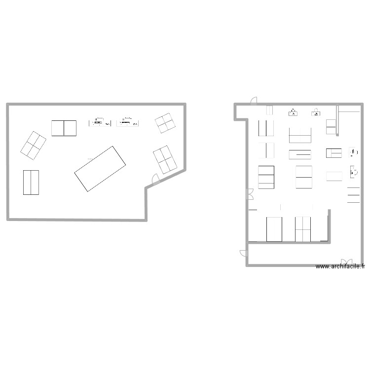 PLAN COTE ARRIVE. Plan de 1 pièce et 315 m2