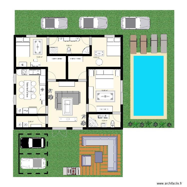 maison martinique. Plan de 0 pièce et 0 m2