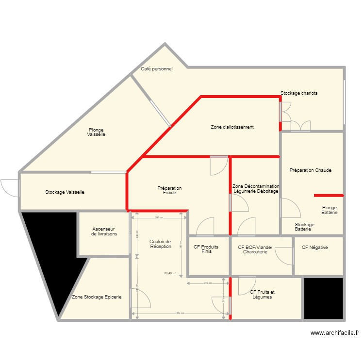 Polyclinique Drevon 2. Plan de 0 pièce et 0 m2