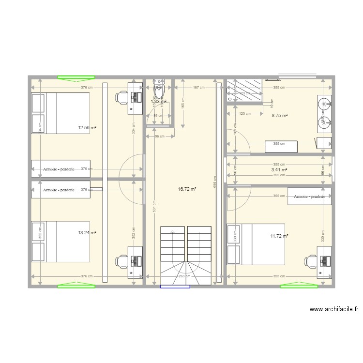 avant travaux. Plan de 0 pièce et 0 m2