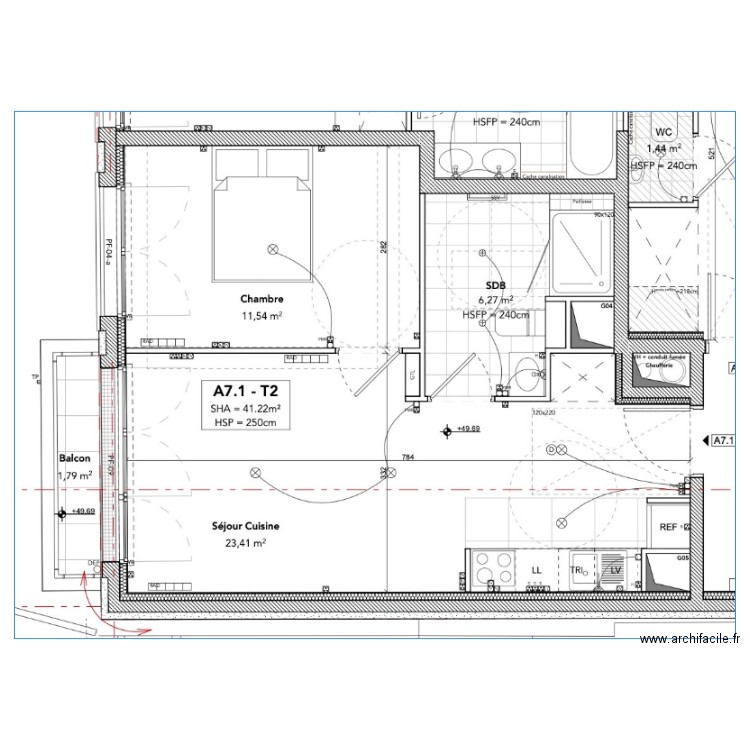 plan 1. Plan de 0 pièce et 0 m2