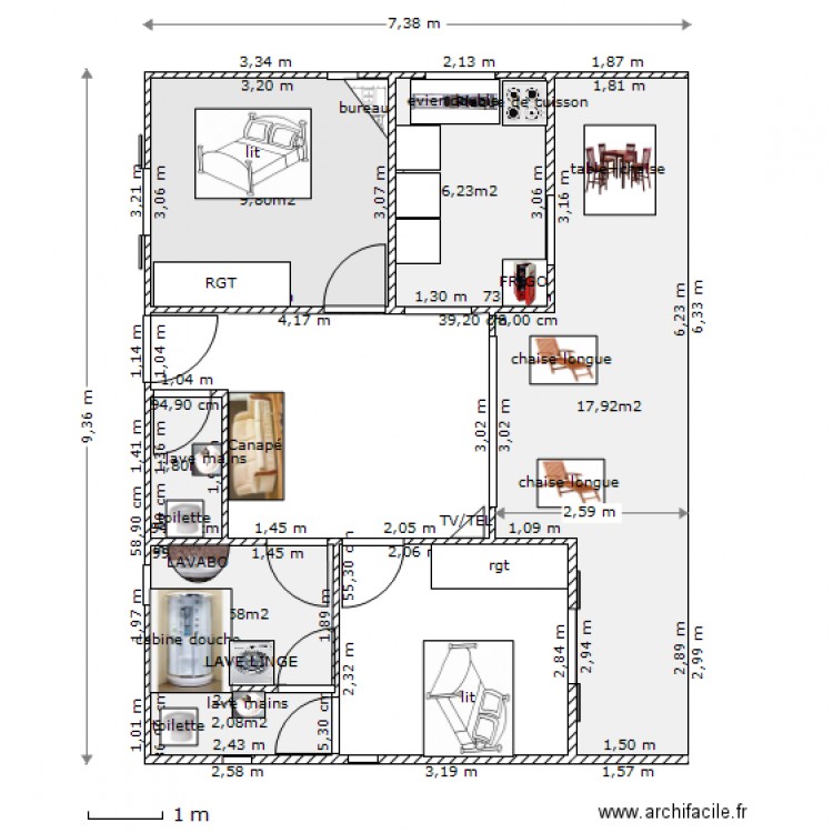 blerol2. Plan de 0 pièce et 0 m2