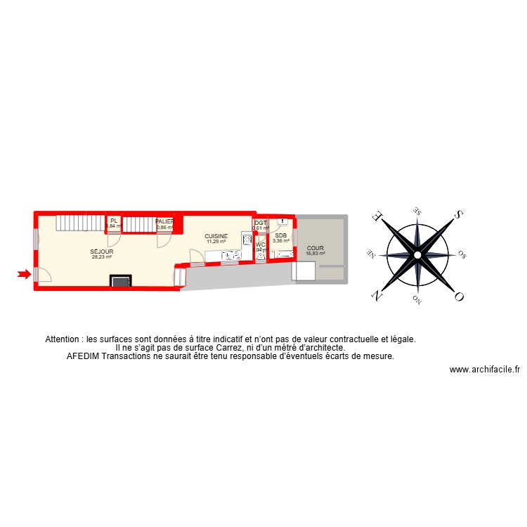 BI18684-. Plan de 21 pièces et 127 m2