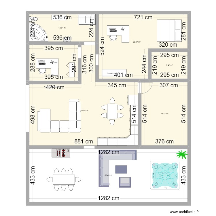 SD97430. Plan de 7 pièces et 183 m2