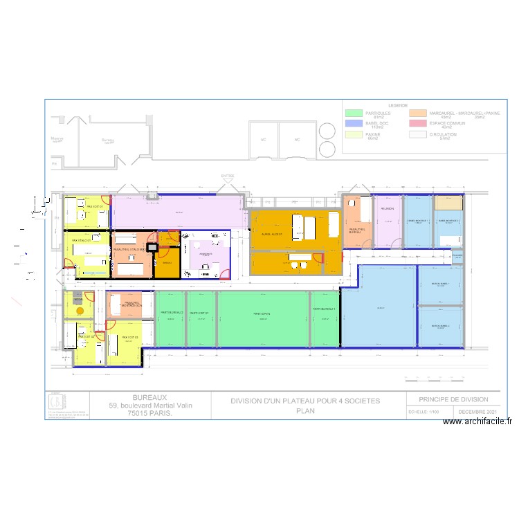 VALIN V21. Plan de 0 pièce et 0 m2