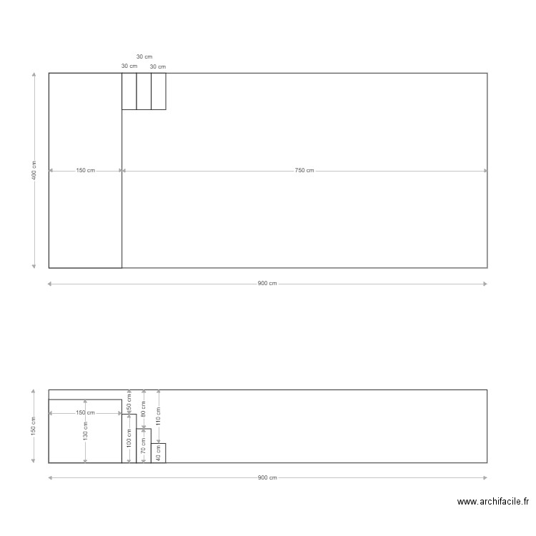 Proposition 3. Plan de 0 pièce et 0 m2