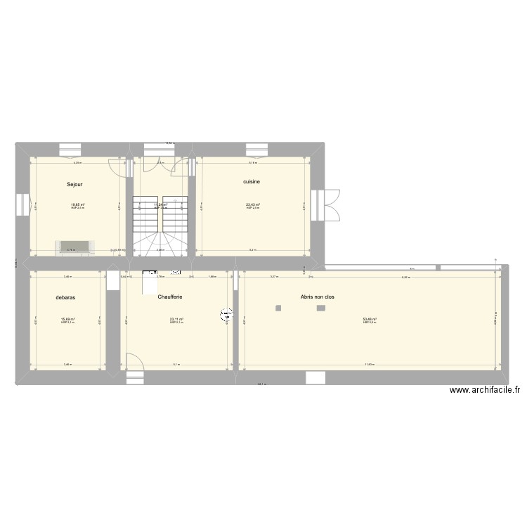 maison feraut. Plan de 0 pièce et 0 m2