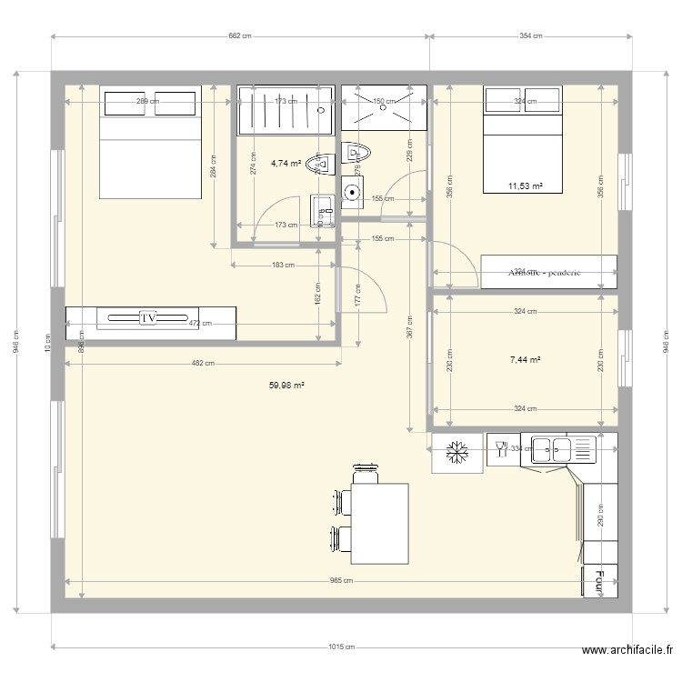 Pattaya Maison. Plan de 0 pièce et 0 m2