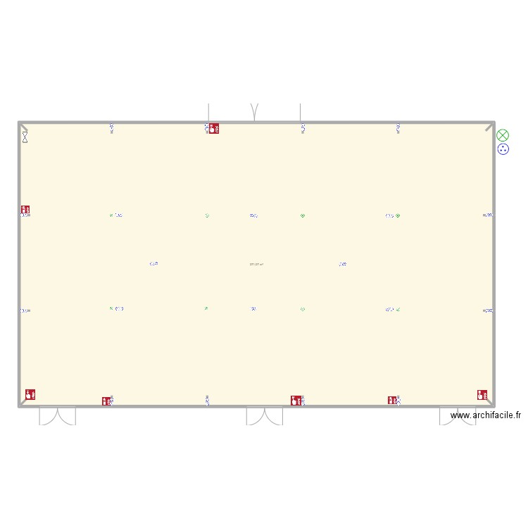 Orangerie plan technique. Plan de 0 pièce et 0 m2