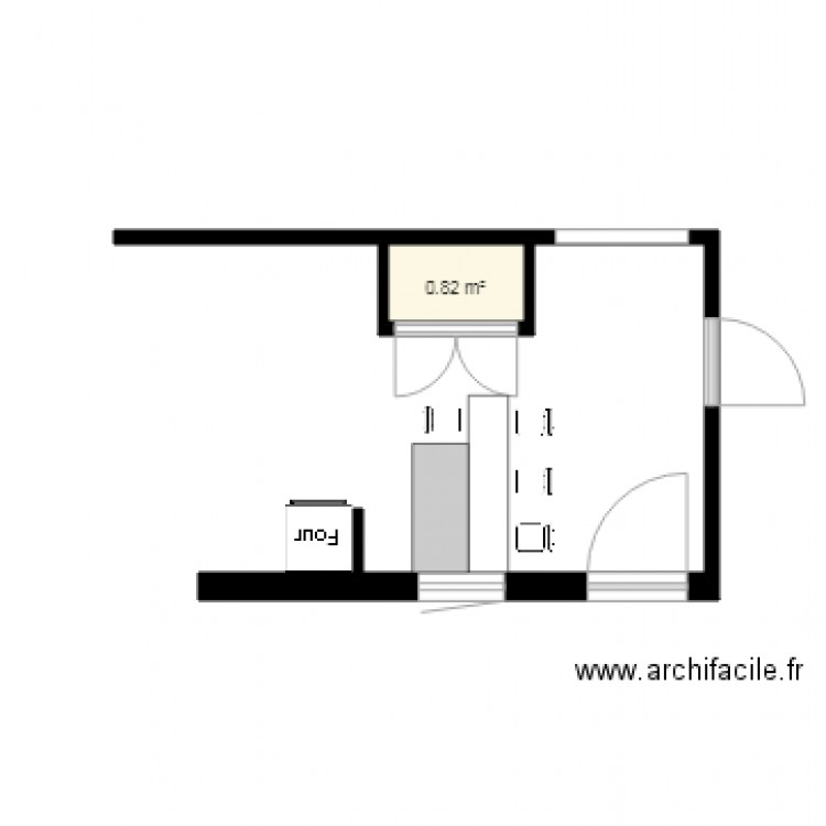 cuisine ilot3. Plan de 0 pièce et 0 m2