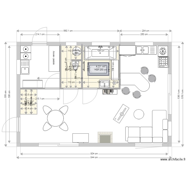 MAISON ETANGS. Plan de 0 pièce et 0 m2