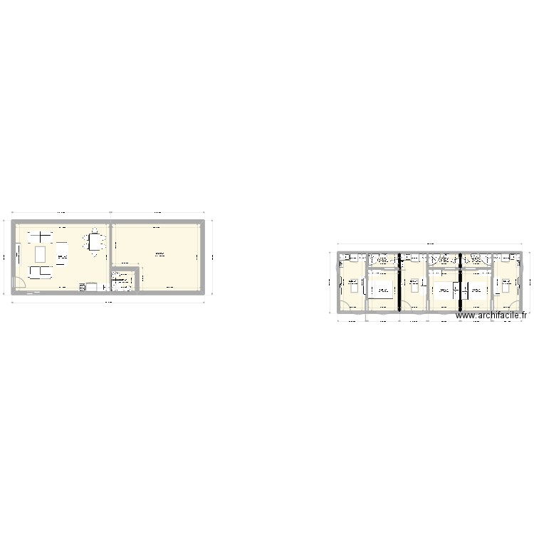 HARRISON. Plan de 12 pièces et 127 m2