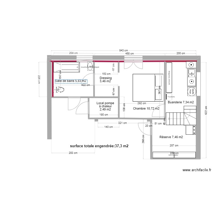 Manon Romain v102. Plan de 0 pièce et 0 m2