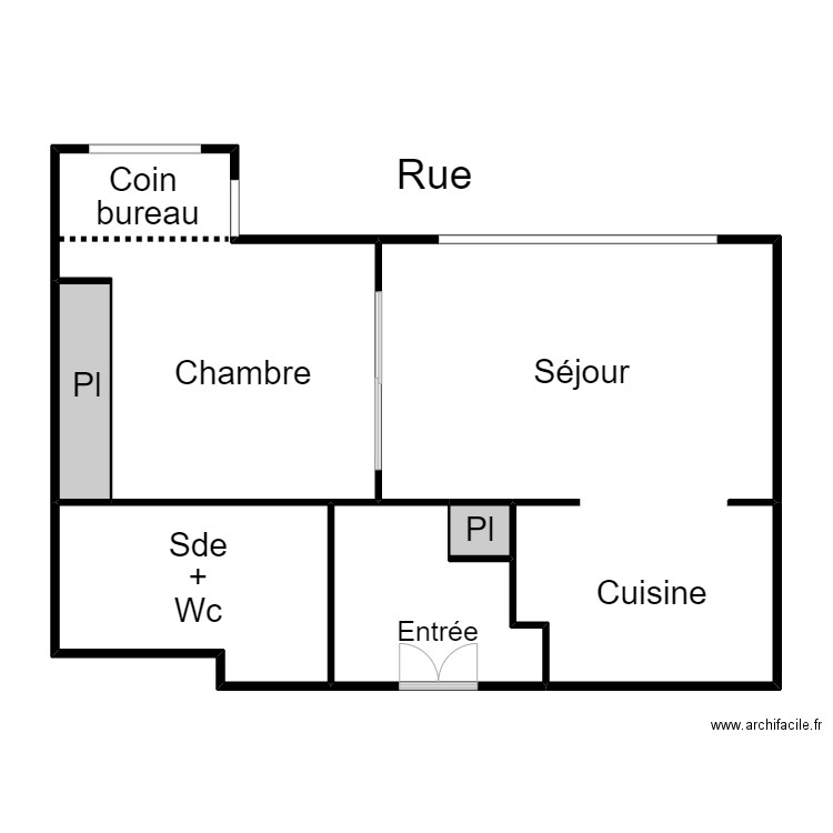 BETTENCOURT New. Plan de 6 pièces et 103 m2