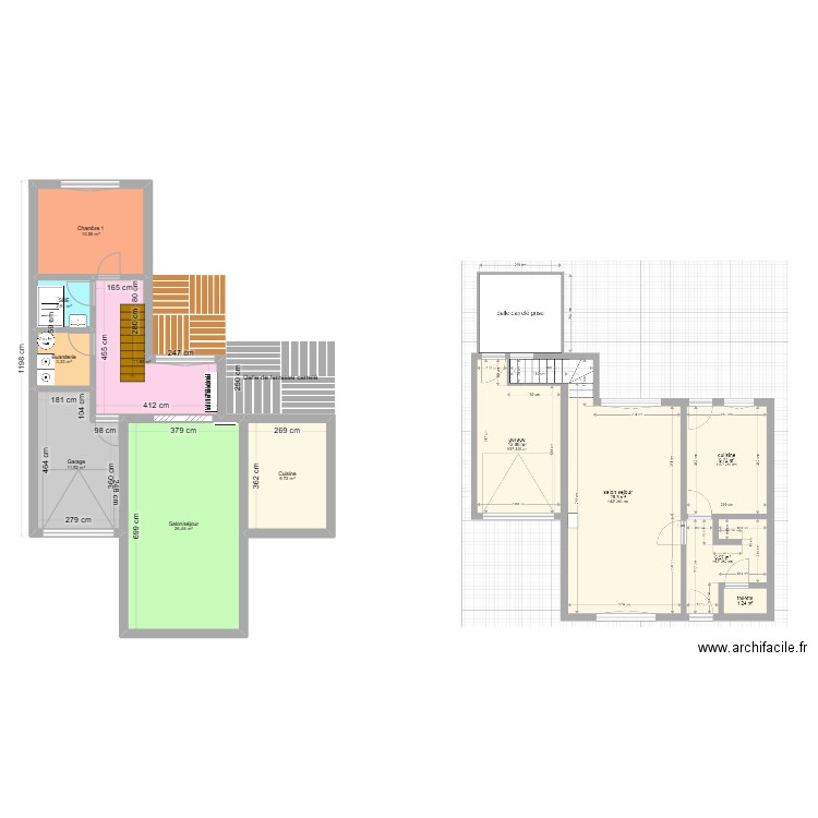 extension 2024(3). Plan de 11 pièces et 126 m2