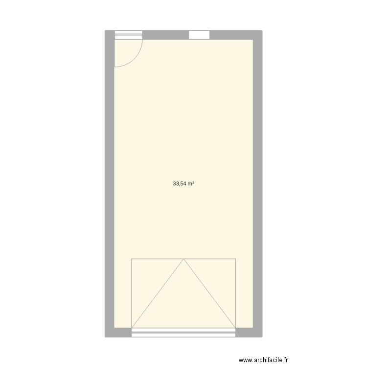 Garage audun 2. Plan de 1 pièce et 34 m2