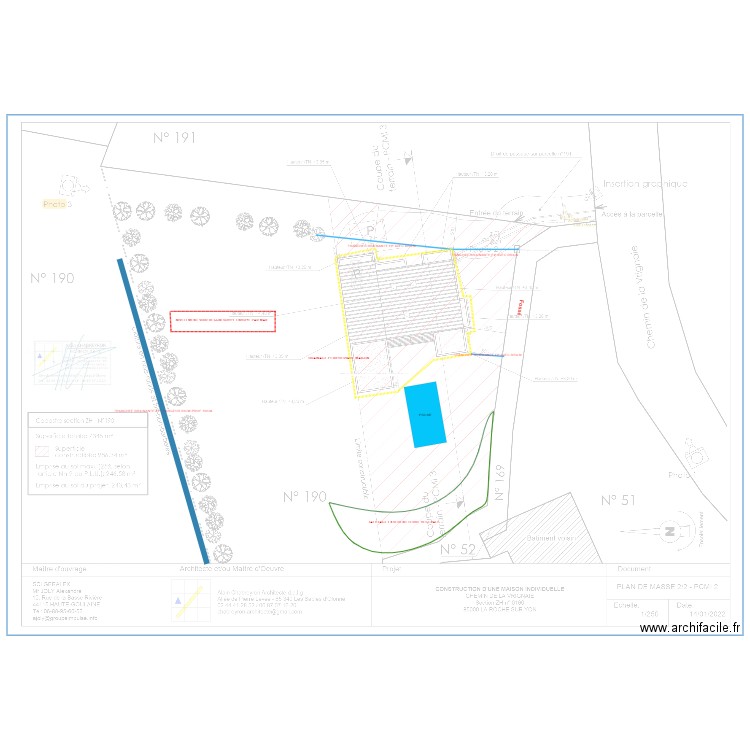 PLAN ATPR GERALEX. Plan de 0 pièce et 0 m2