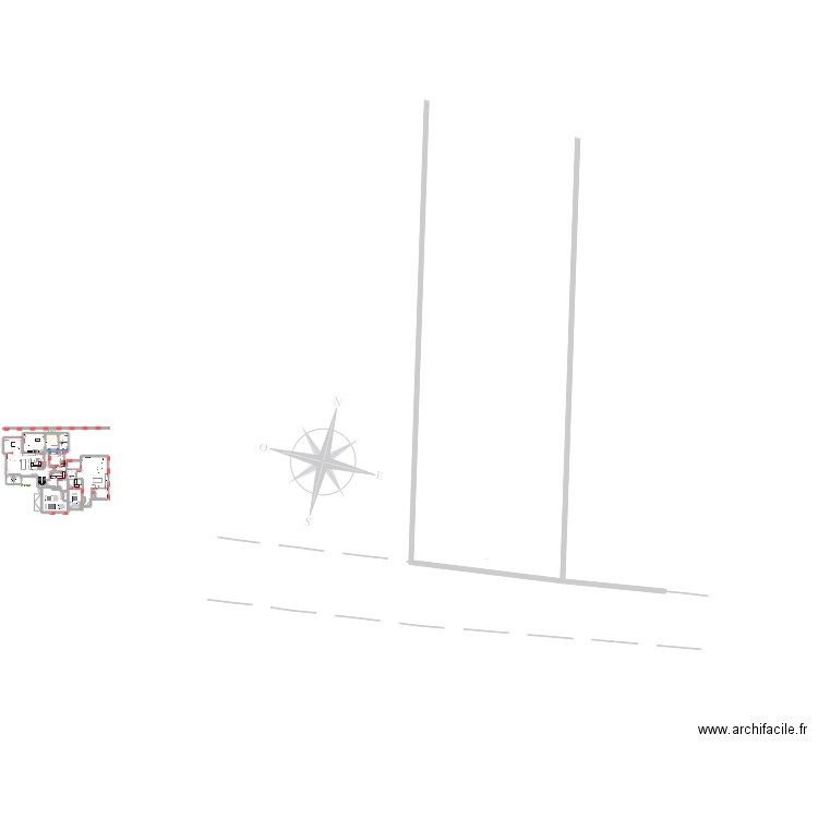 VERSION PHIL. Plan de 5 pièces et 40 m2