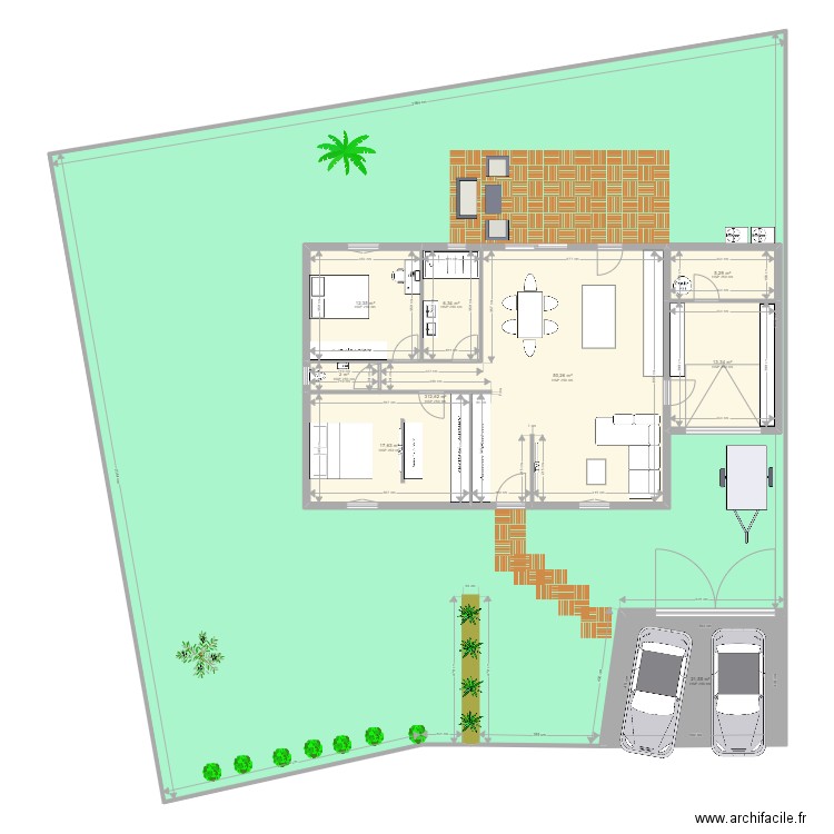 PLAN MAISON PERSO 3. Plan de 9 pièces et 561 m2