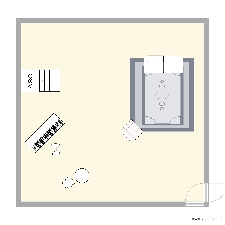 Innovati. Plan de 1 pièce et 94 m2