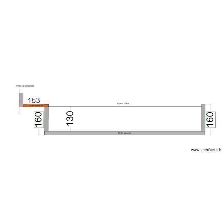 plan coupe B-B. Plan de 0 pièce et 0 m2