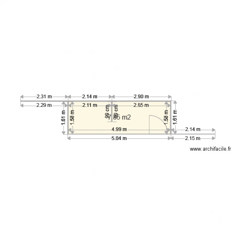 hairinstitut. Plan de 0 pièce et 0 m2