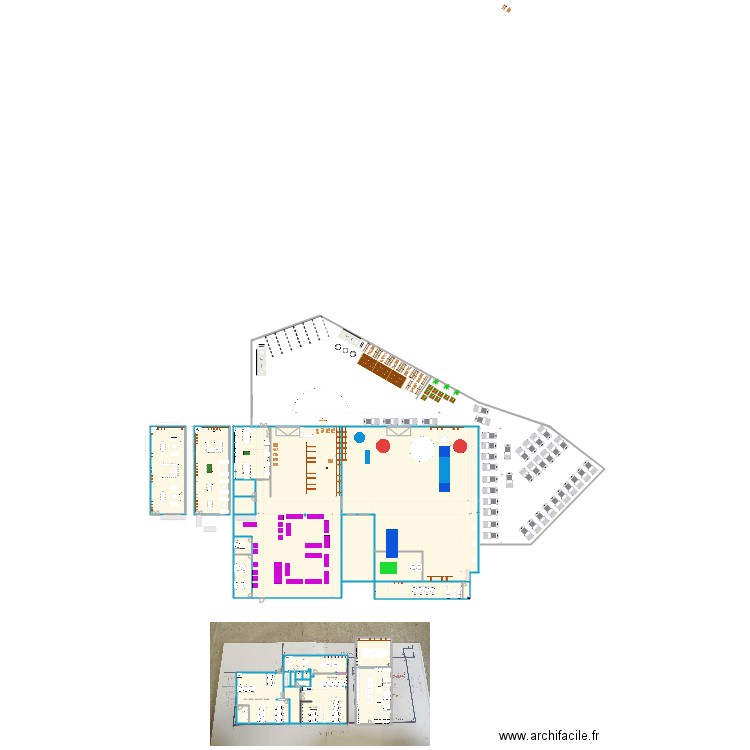 Bureaux Sales Marketing St Jean V2B. Plan de 0 pièce et 0 m2