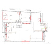 Implantation ouvertures Rez de chausée