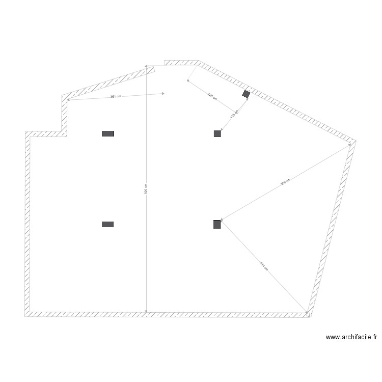 inter 100 vierge. Plan de 0 pièce et 0 m2