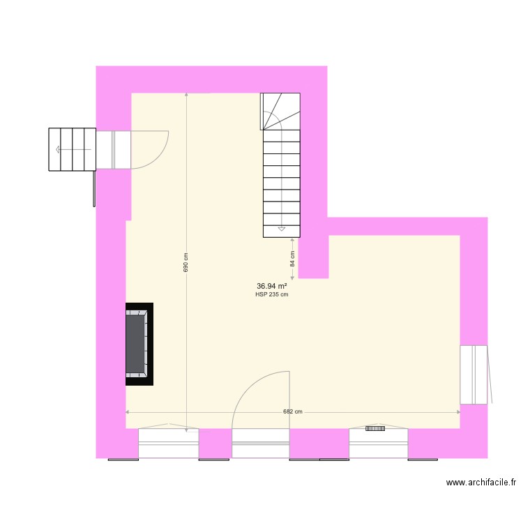 Bolgheri V03. Plan de 8 pièces et 112 m2