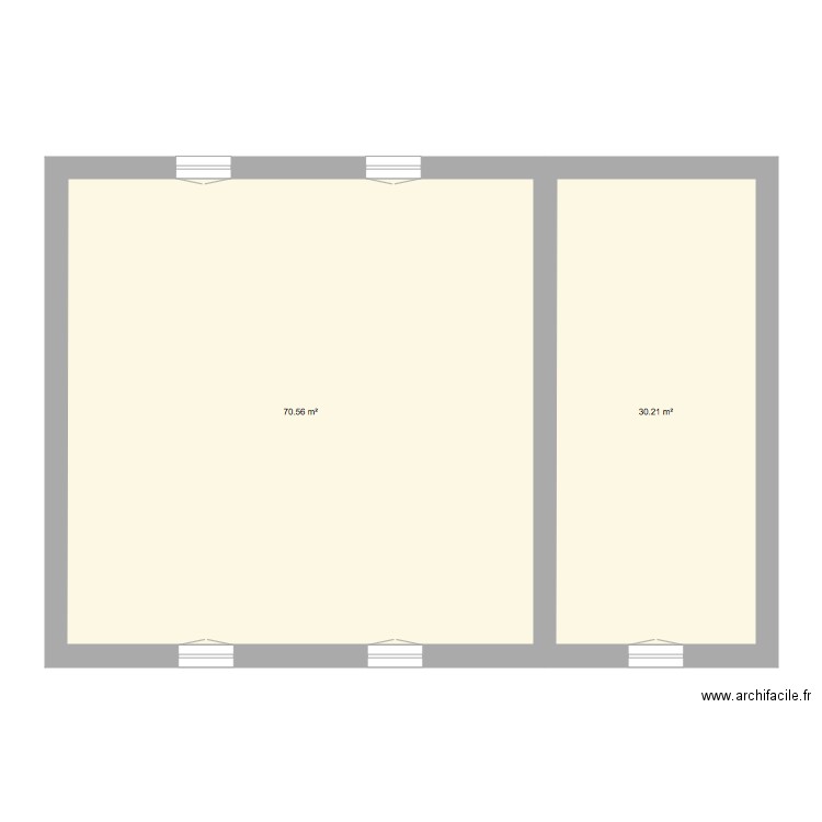 Presbytère Montzéville. Plan de 0 pièce et 0 m2