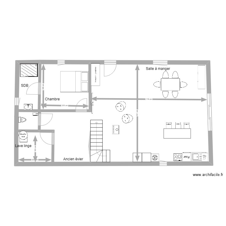 La grange 2. Plan de 0 pièce et 0 m2