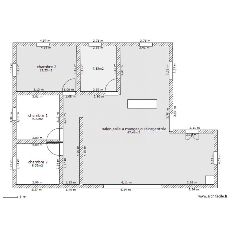 la petite maison dans la prairie . Plan de 0 pièce et 0 m2