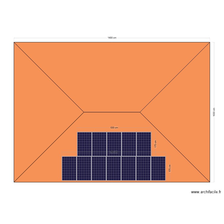 mege. Plan de 0 pièce et 0 m2