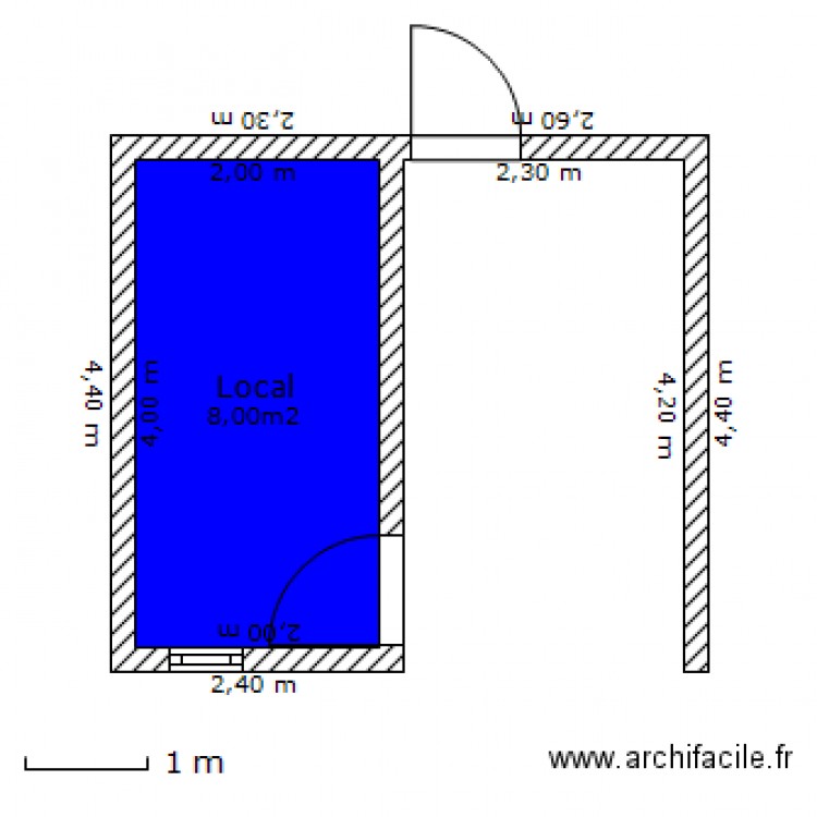 Local jardin. Plan de 0 pièce et 0 m2