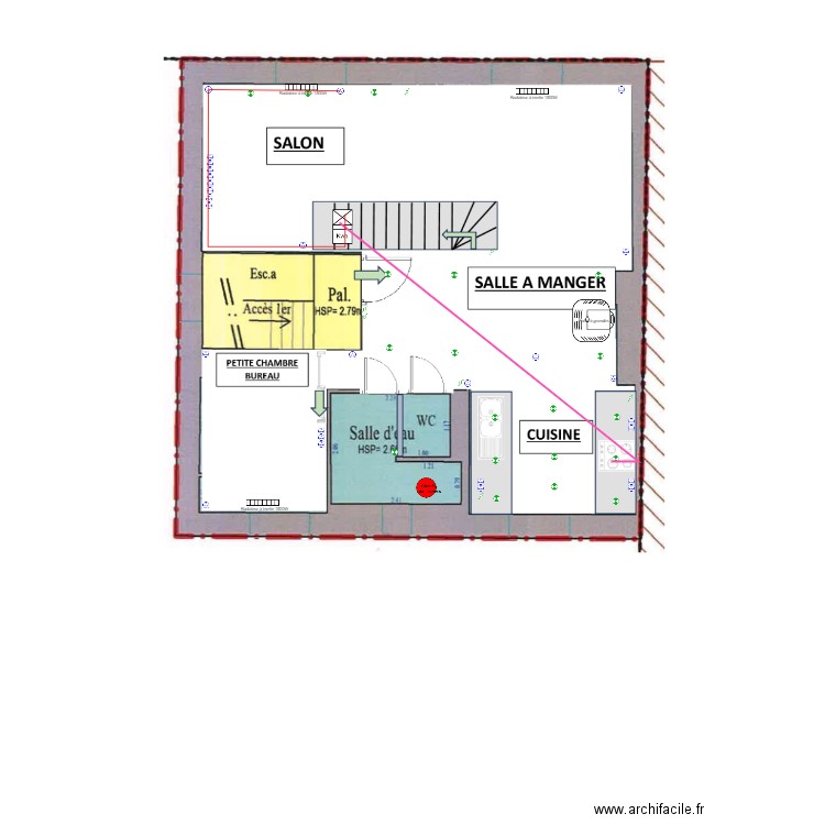 plan elec titou. Plan de 0 pièce et 0 m2