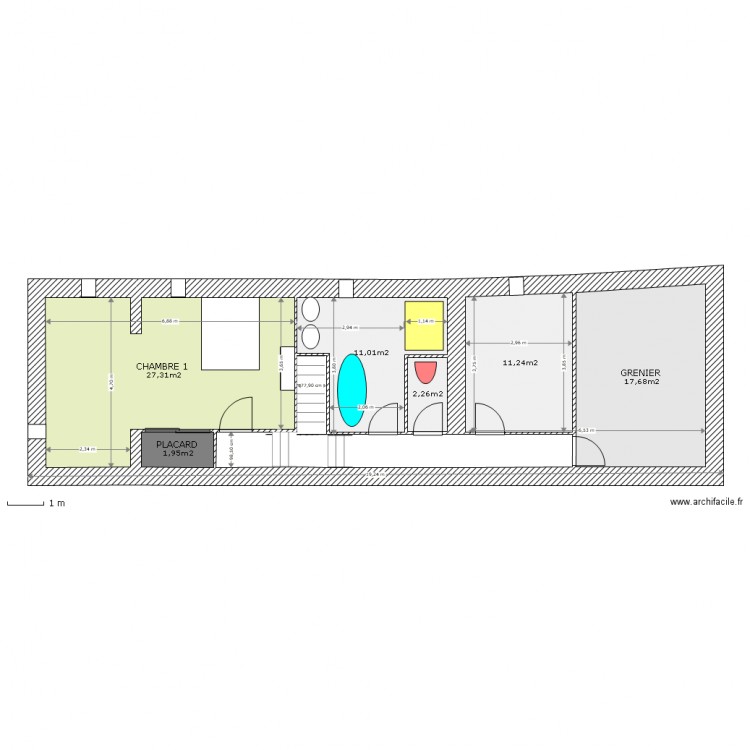 MAISON ANCIENNE HAUT. Plan de 0 pièce et 0 m2